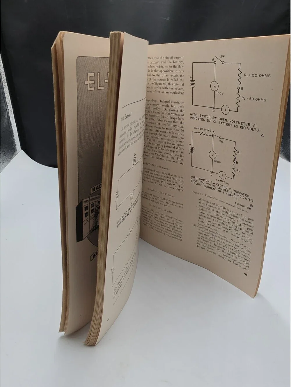 Electrical Fundamentals Direct Current TM11-661 TO 16-1-218 Army Air Force 1951